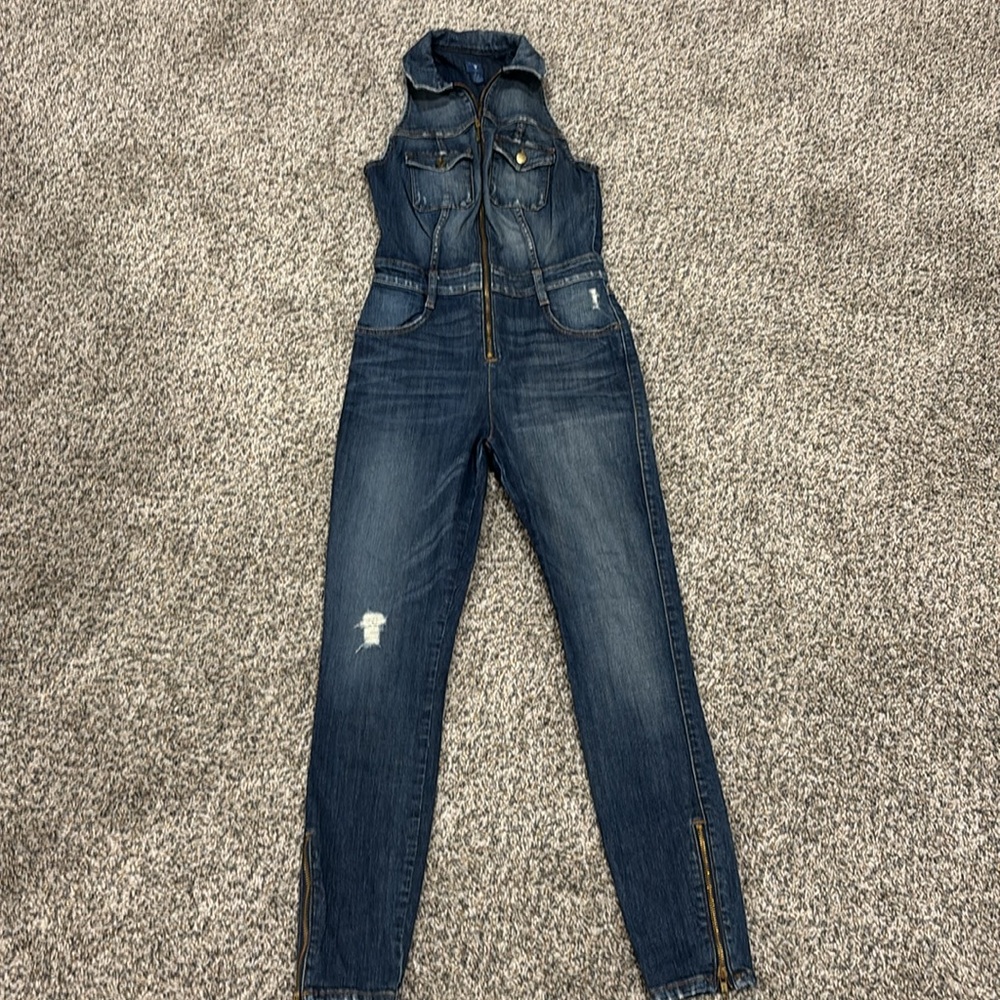 Guess Denim Jumpsuit in Blue